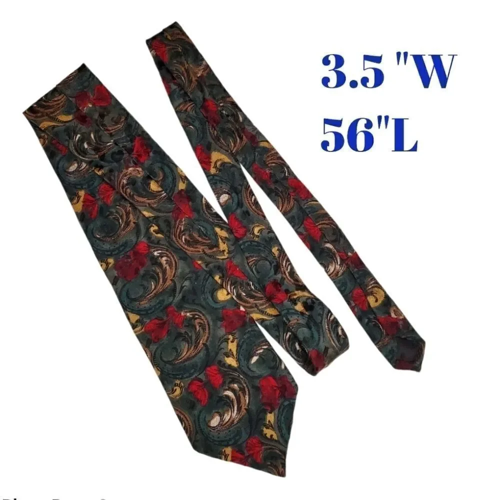 2 Addison on Madison handmade silk neck ties.